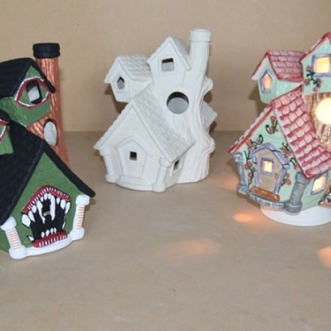 Whimsical House Ceramic
